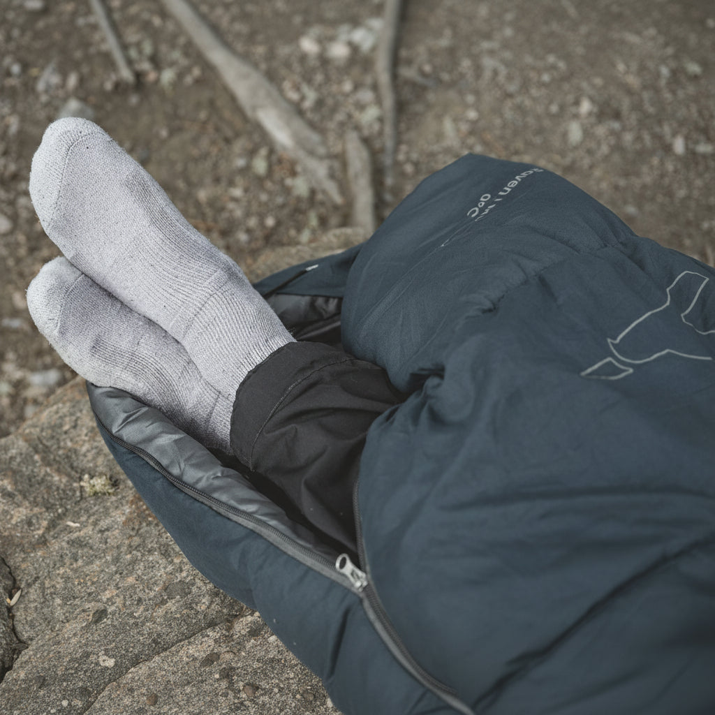 Easy Camp Sleeping Bag Raven I Mummy 5°C
