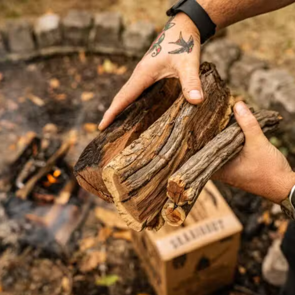 Zuid-Afrikaans braaihout • Kameeldoring en Sekelbos