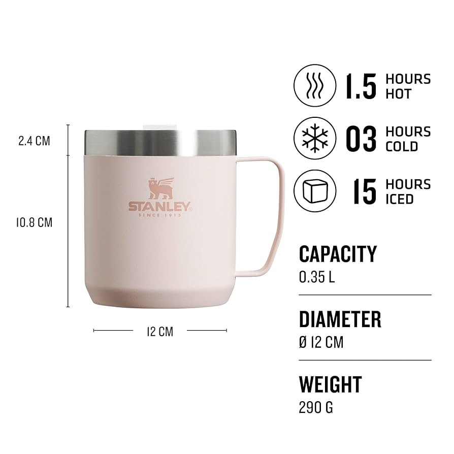 Stanley Classic Camp Mug 0,35 L RVS geïsoleerde kampeermok 2.0 afbeelding 6