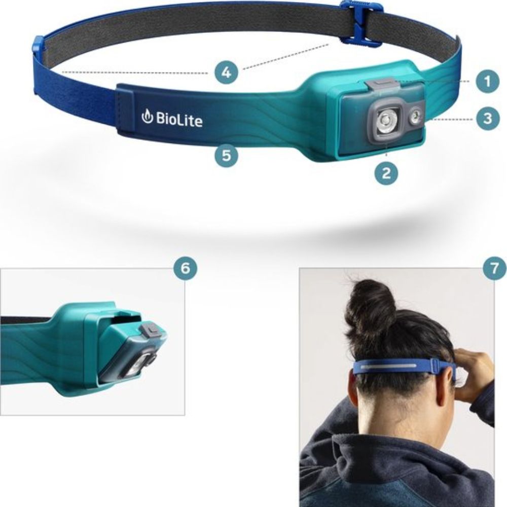 BioLite | Headlamp 325 | Hoofdlamp | 325 Lumen | One Size afbeelding 9