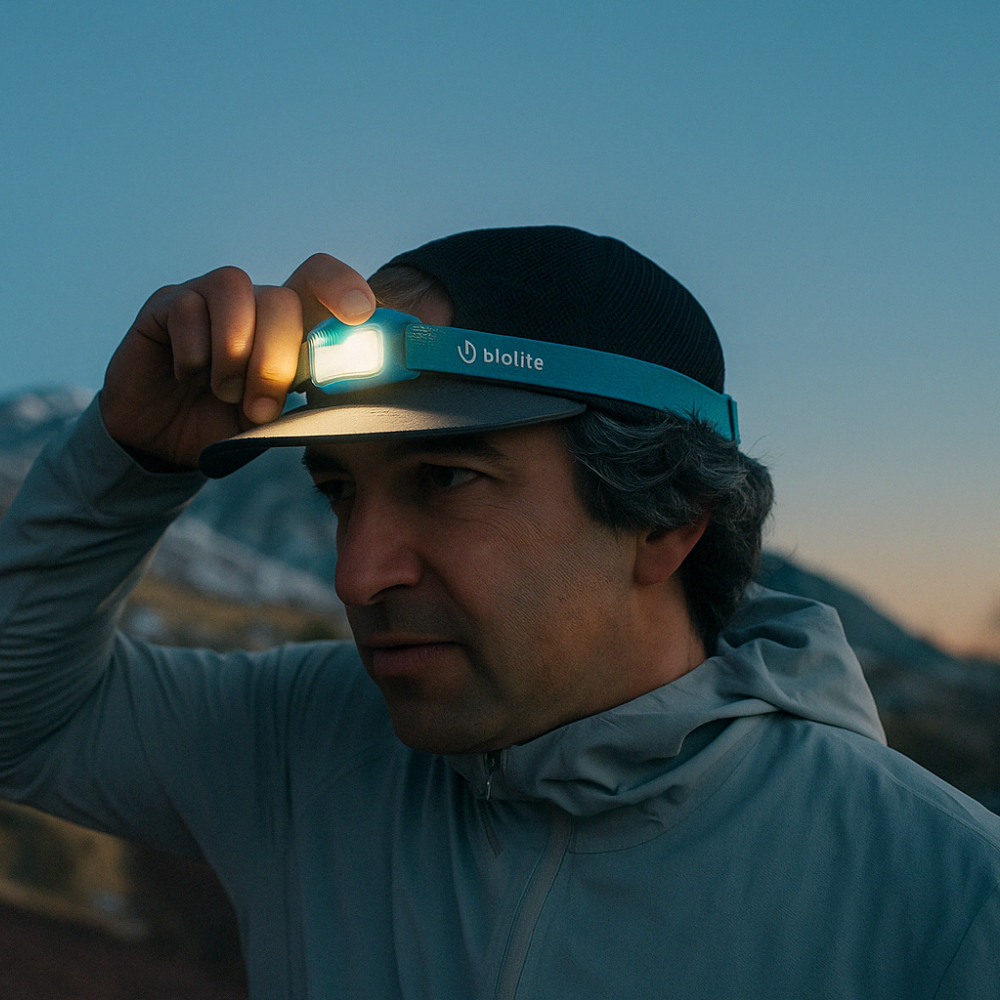 Biolite Dash 450 Hoofdlamp Rechargable Teal afbeelding 3