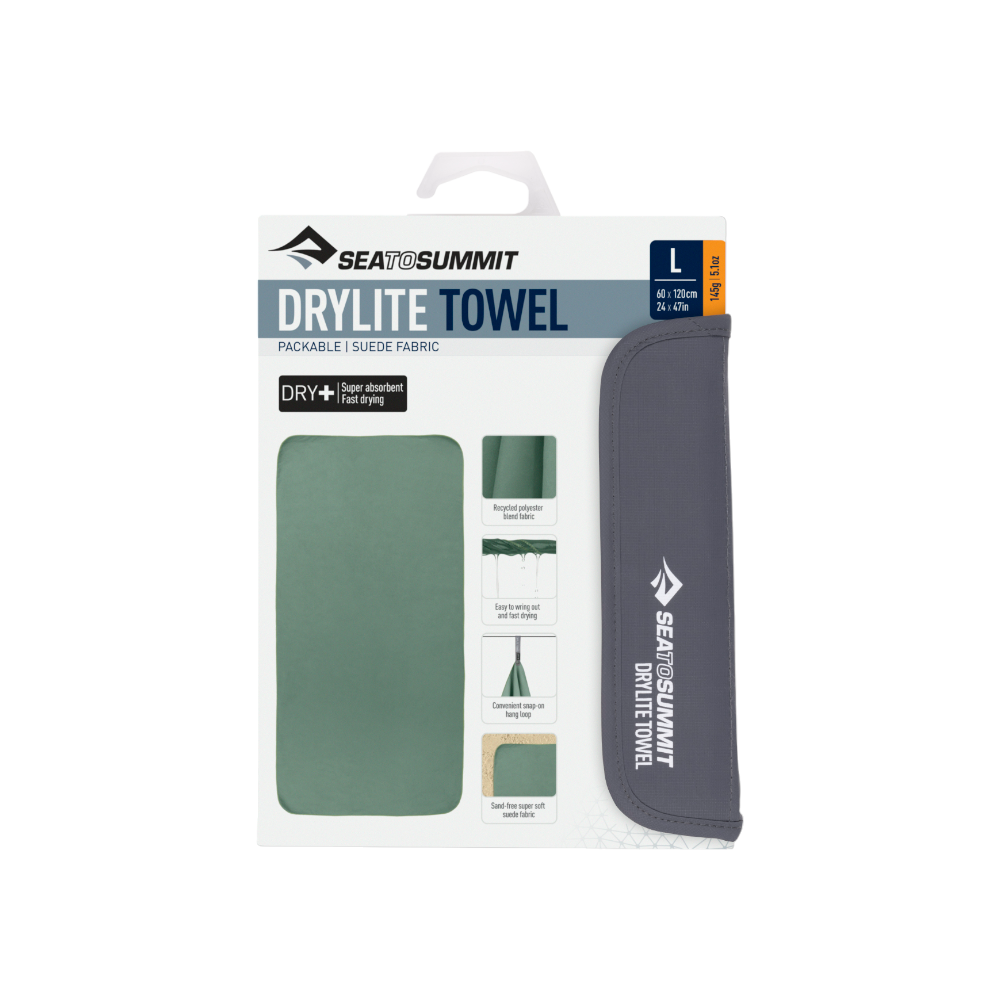Sea to Summit DryLite towel Sage afbeelding 5