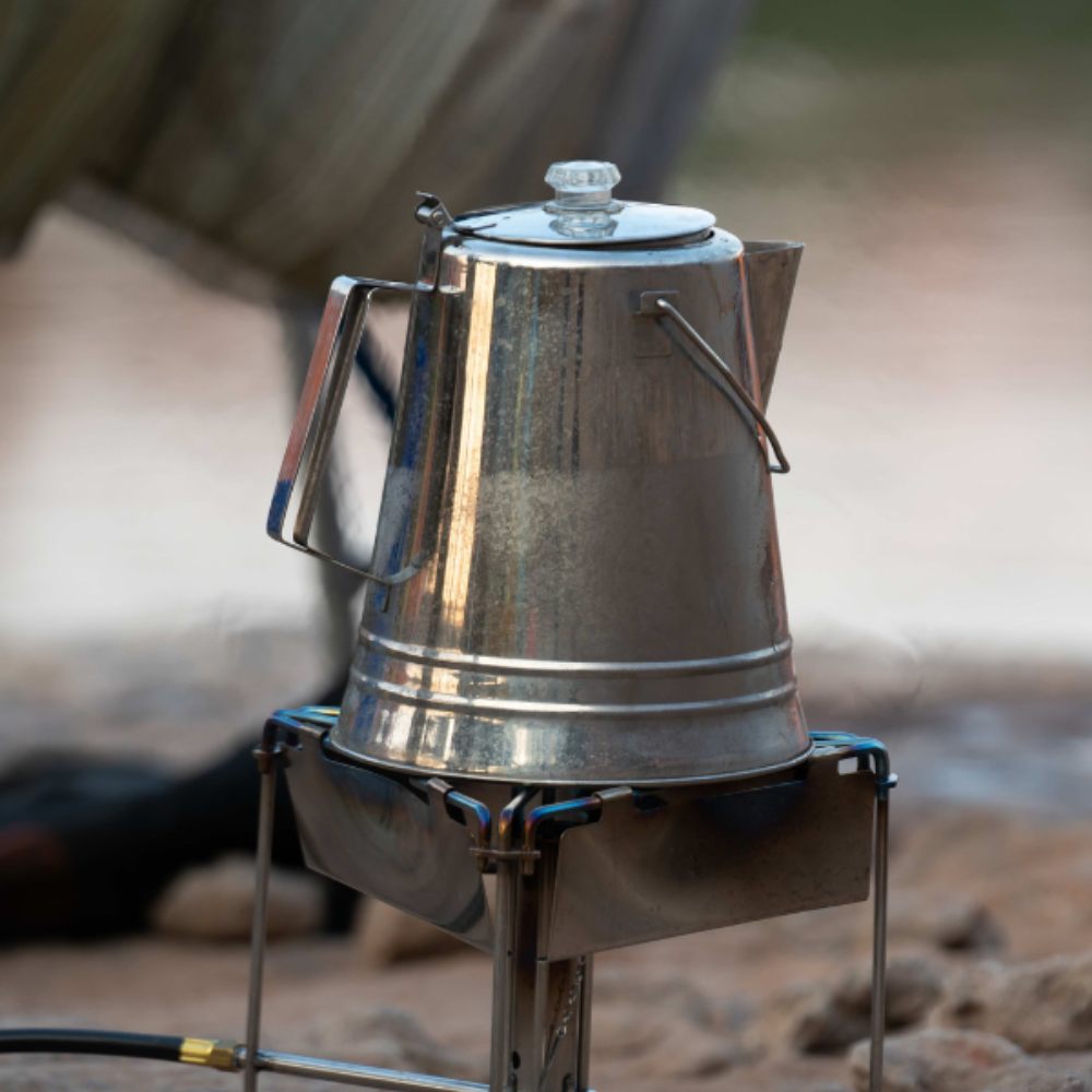 GSI Outdoor GSI Stainless 14cups Percolator Roestvrij Staal afbeelding 3