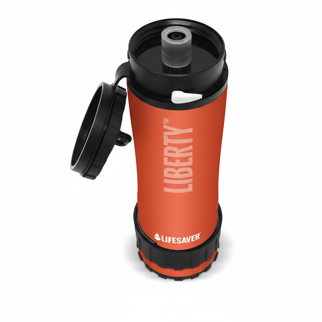 LifeSaver Liberty 2000  — Draagbare waterzuiveraar (400 ml) afbeelding 4