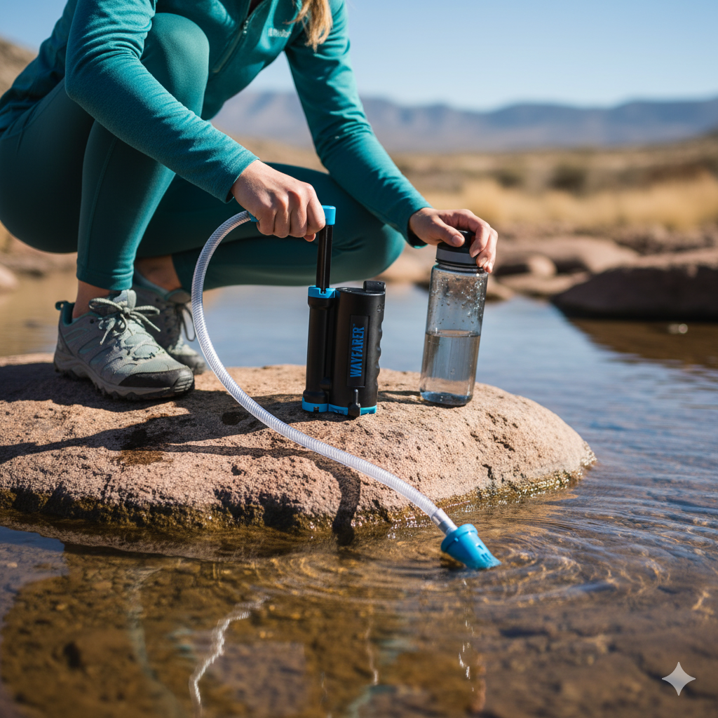 LifeSaver Wayfarer 5000 — Draagbare waterzuiveraar (5000 L) afbeelding 4