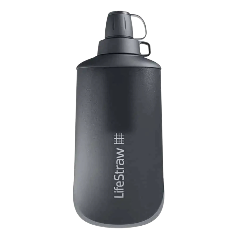 LifeStraw Peak Collapsible Bottle Squeeze Bottle met filter 650ml kopen bij Outdoor-Travel.nl