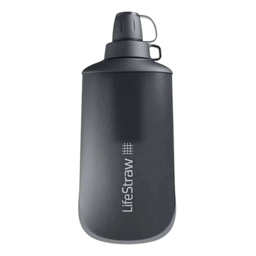 LifeStraw Peak Collapsible Bottle Squeeze Bottle met filter 650ml kopen bij Outdoor-Travel.nl