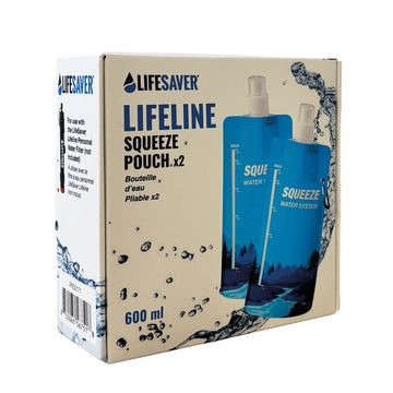 LifeSaver • Lifeline Squeeze Pouch • Opvouwbare Waterzak