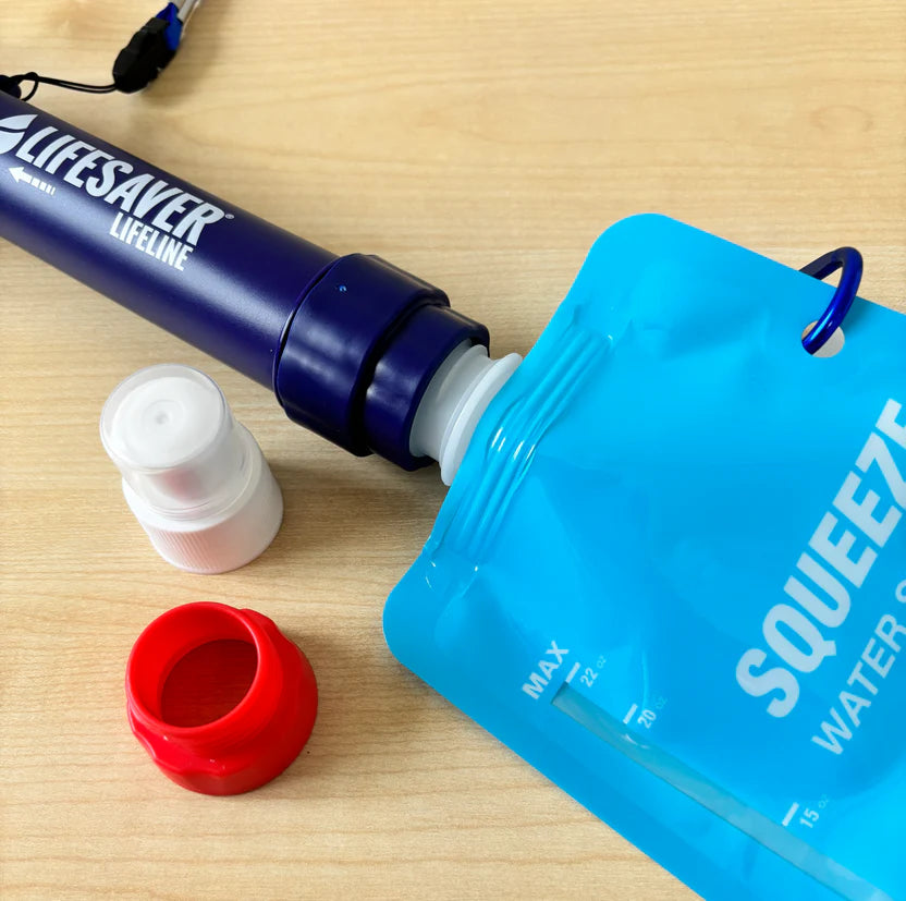 LifeSaver • Lifeline Squeeze Pouch • Opvouwbare Waterzak