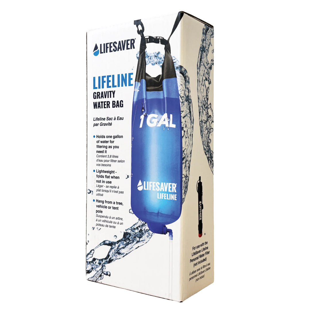 LifeSaver • Lifeline Gravity Bag • Waterzak 3,8 Liter