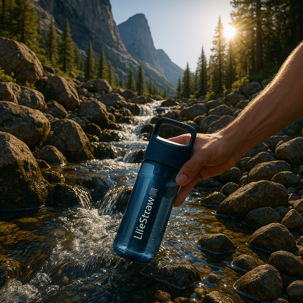Lifestraw GO 2.0 Kunststof Waterfles 650ml afbeelding 3
