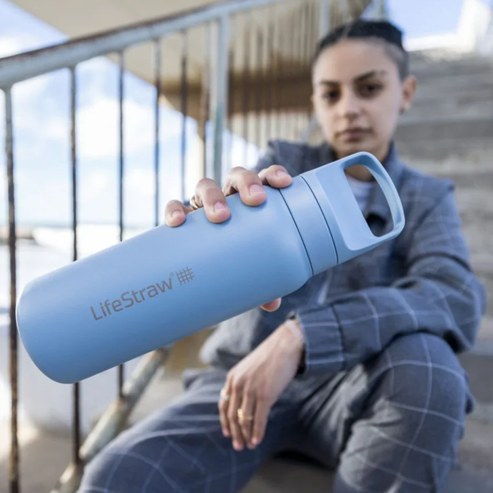 Lifestraw GO 2.0 Stalen Waterfles 700ml afbeelding 3