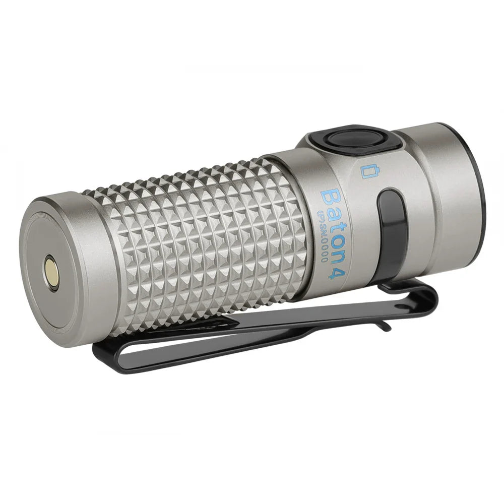 Olight Baton 4 Premium Kit Titanium afbeelding 3
