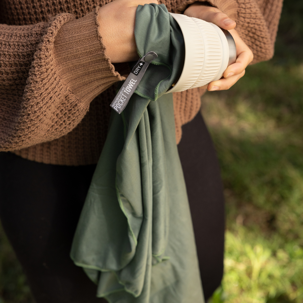 broekzak handdoek 