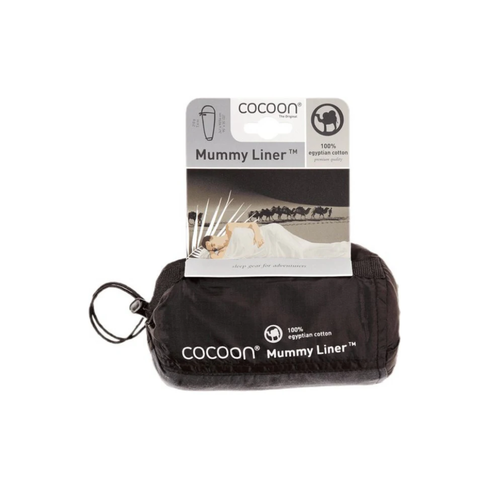 Cocoon Mummy Liner - 100% Egyptisch Katoen - Tuareg kopen bij Outdoor-Travel.nl