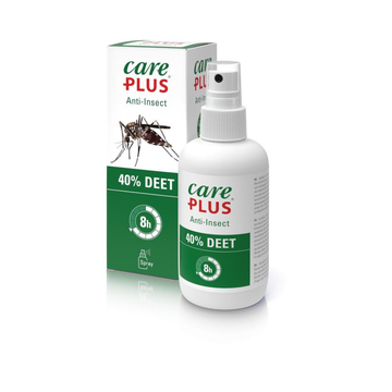 Care Plus • Deet Spray 40%, 200ml • Anti-Mug Spray - Outdoor Food