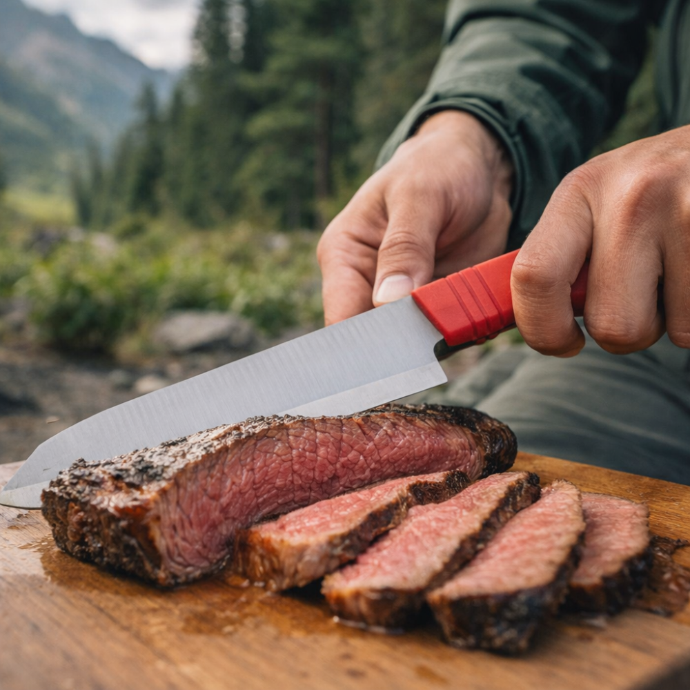 MSR • Alpine Chef’s Knife • veilig en scherp snijden - Outdoor Food