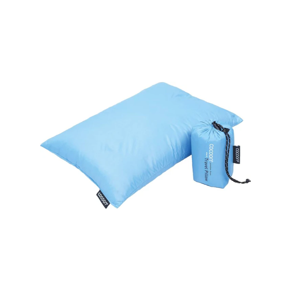 Travel Down Pillow Small, Light Blue - Cocoon kopen bij Outdoor-Travel.nl