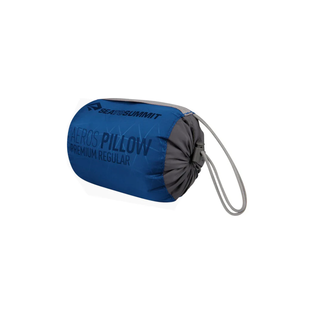 Aeros Premium Pillow Regular Dark Blue - Sea to Summit kopen bij Outdoor-Travel.nl