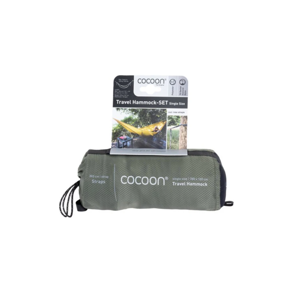 Cocoon Travel Hammock Set Cypress green kopen bij Outdoor-Travel.nl