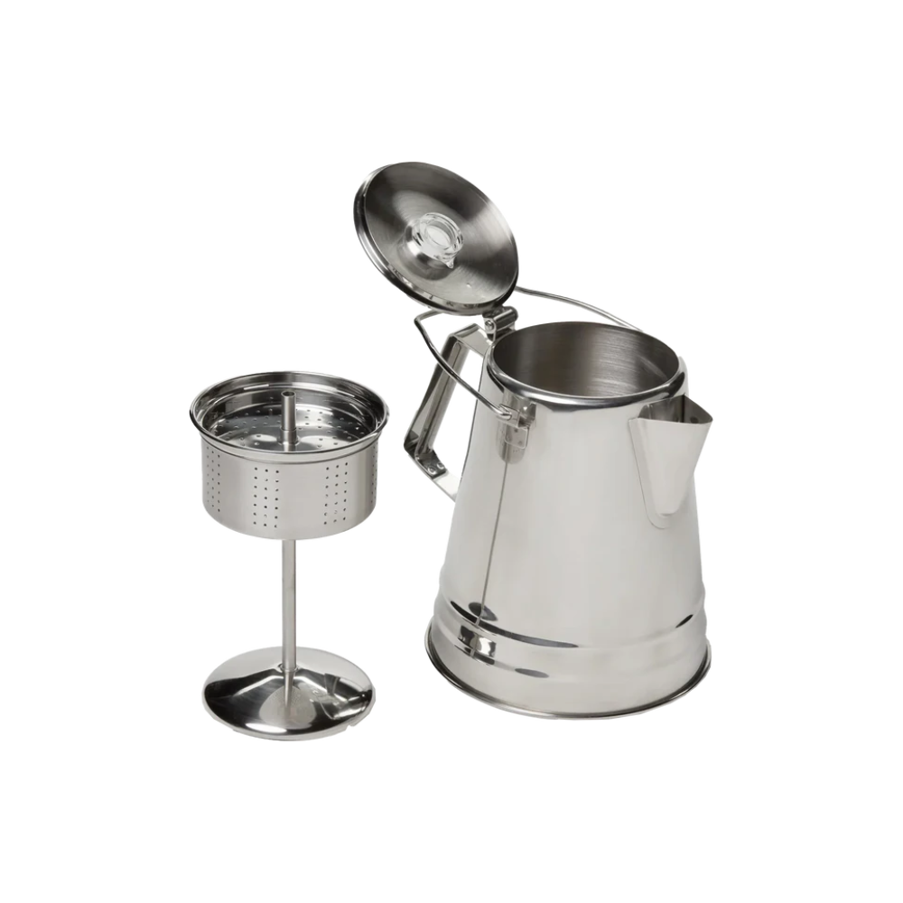 GSI Outdoor GSI Stainless 14cups Percolator Roestvrij Staal kopen bij Outdoor-Travel.nl