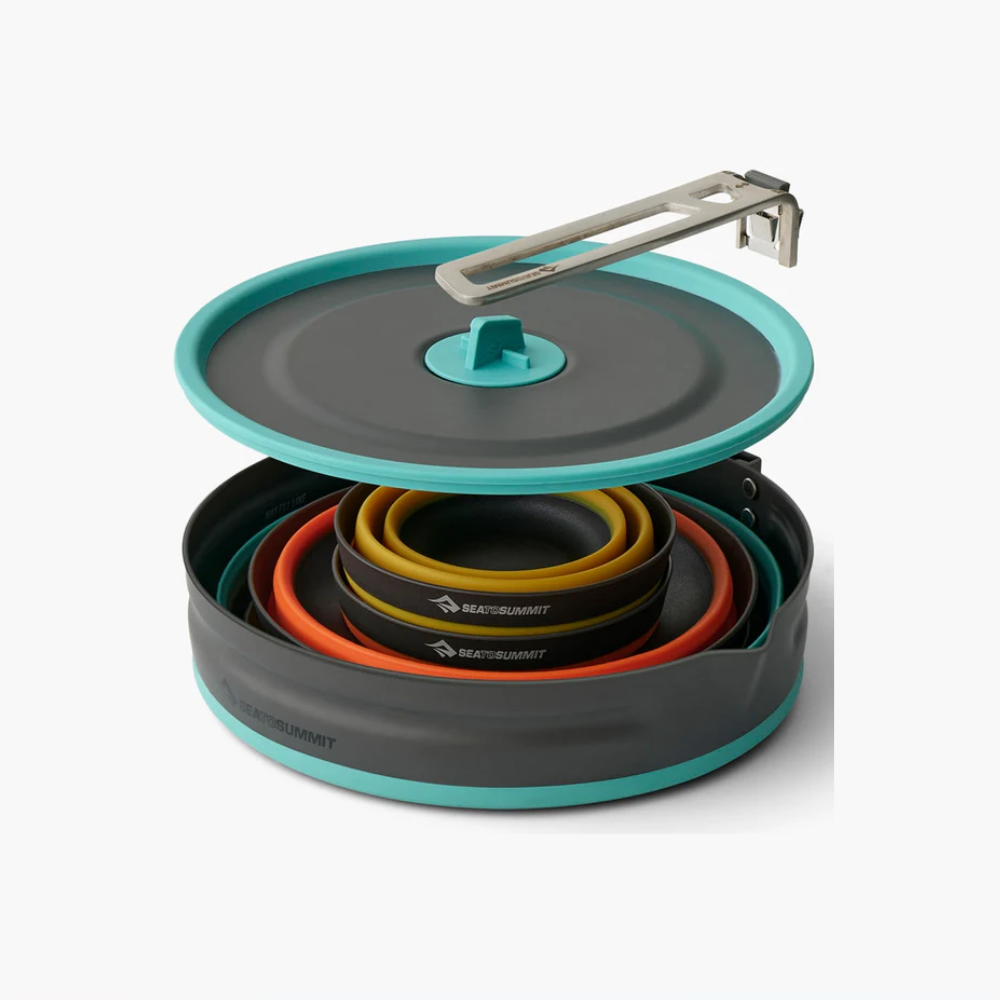 Sea to Summit | Frontier | Opvouwbare Pannenset | 5Pieces kopen bij Outdoor-Travel.nl