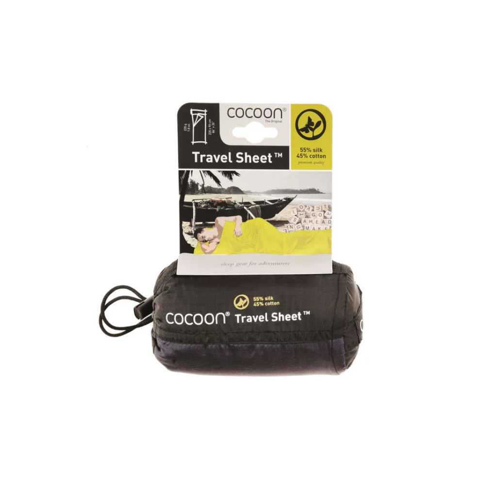 Cocoon Travelsheet - Zijde/Katoen - Tuareg kopen bij Outdoor-Travel.nl