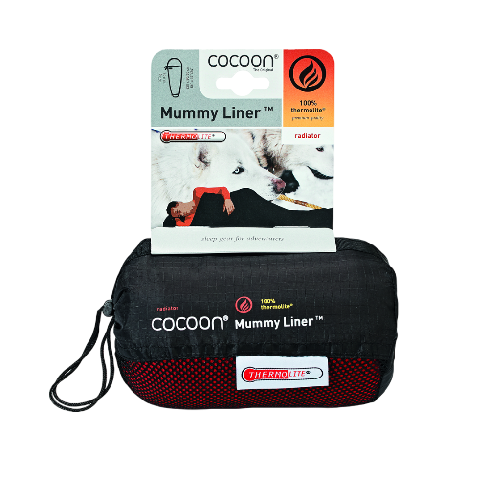 Cocoon Mummyliner Thermolite Radiator Lava - Outdoor Food