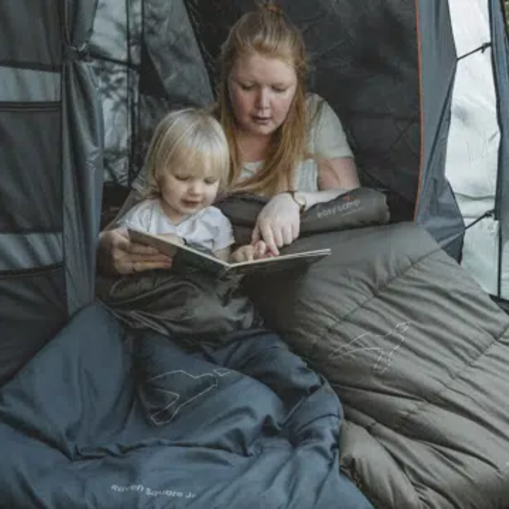 Easy Camp Sleeping Bag Starling Mummy Black Jr. afbeelding 4