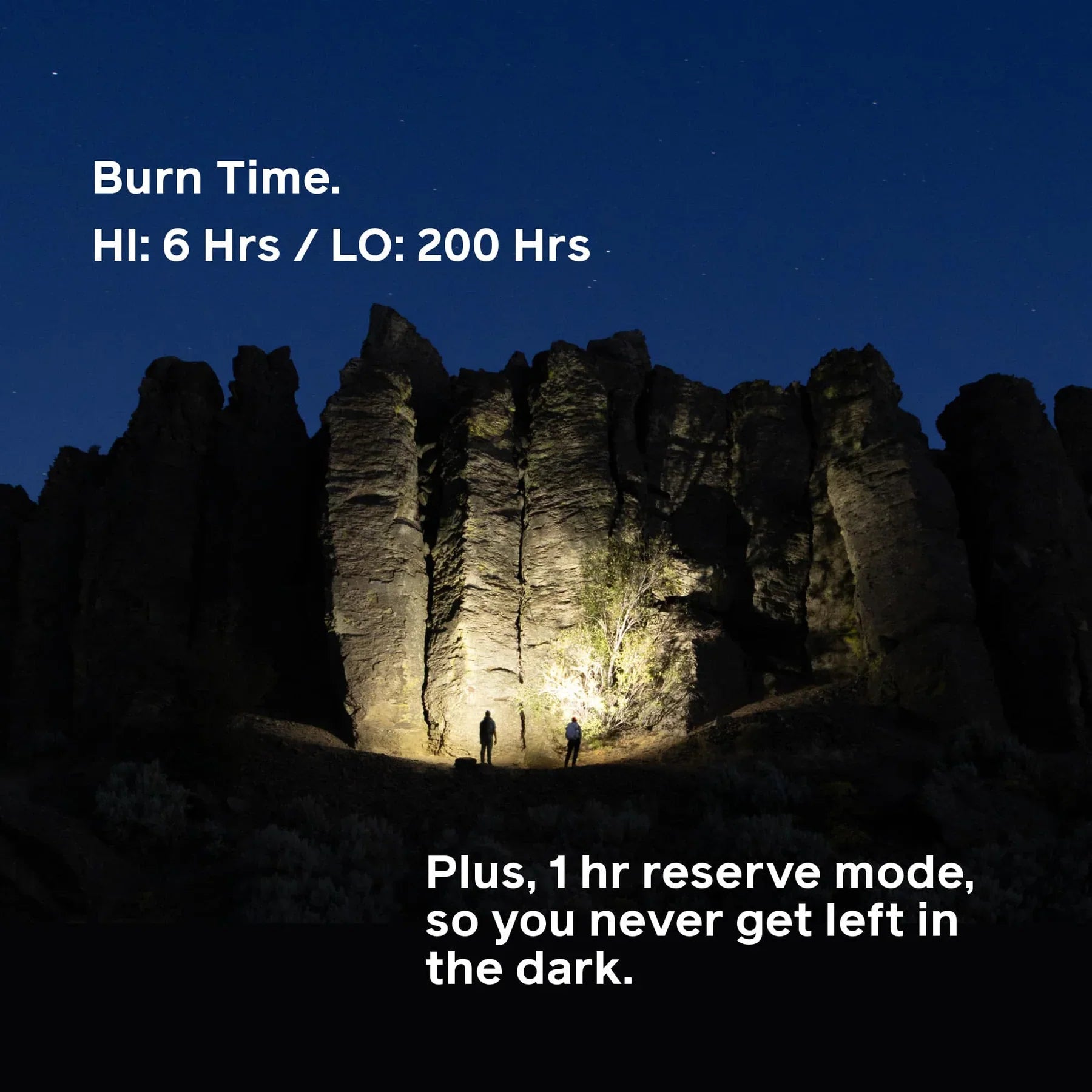 BioLite hoofdlamp 500 lumen 100 m bereik, IP67 - Outdoor Food