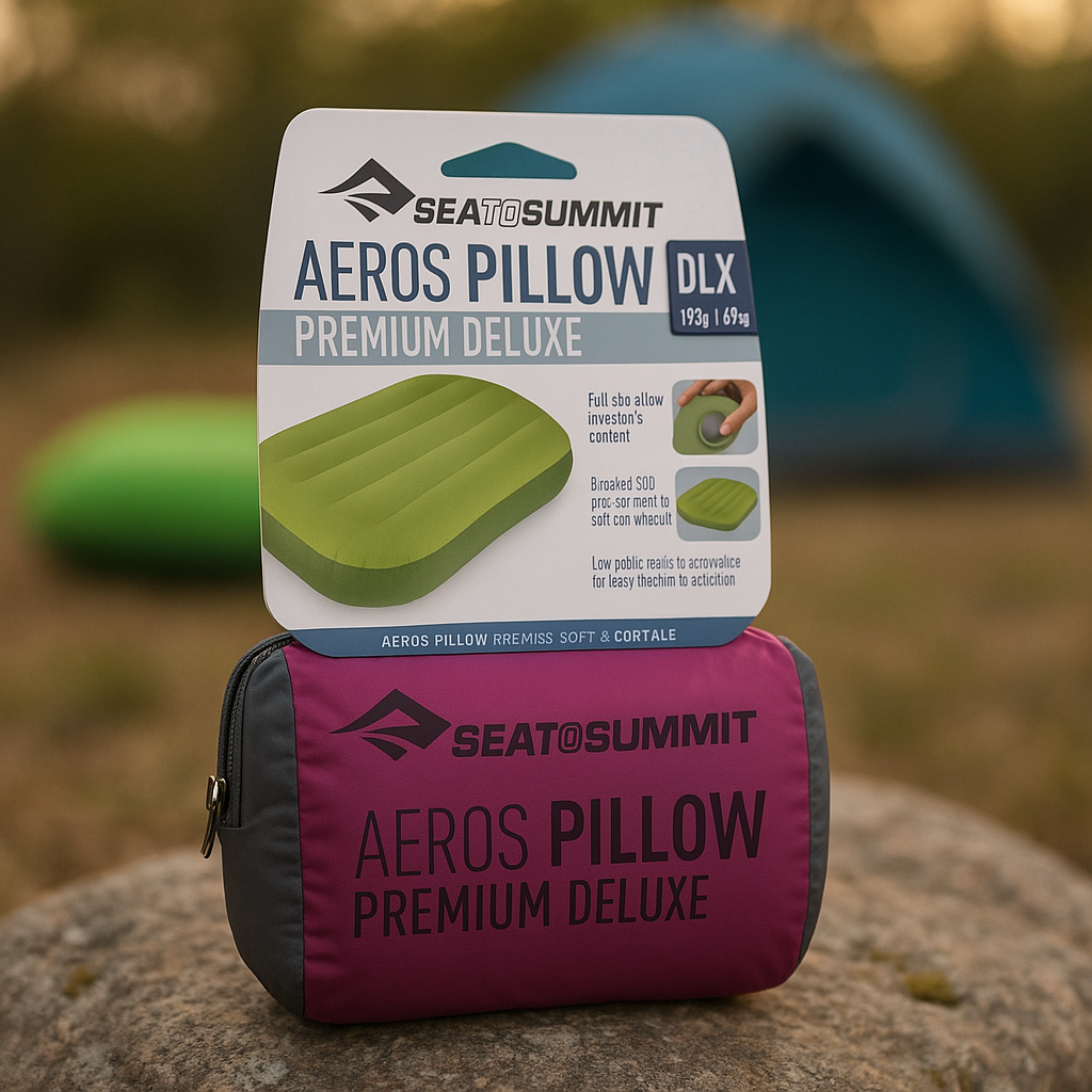 Sea to Summit | Aeros Premium  Hoofdkussen | Magenta afbeelding 8