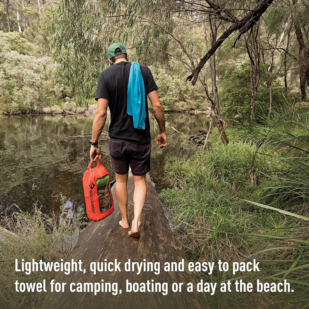 Sea to Summit Airlite Towel Sage afbeelding 6