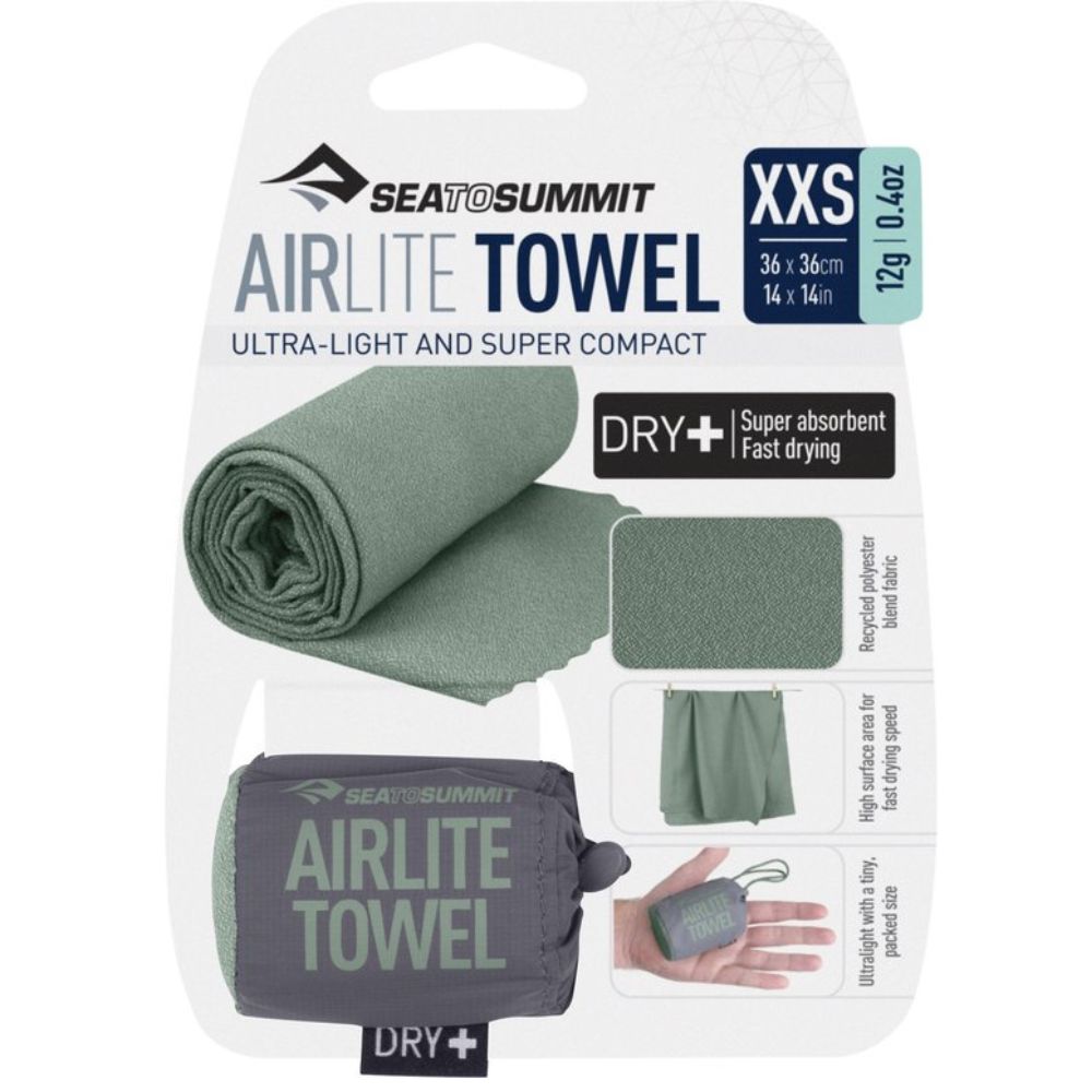Sea to Summit Airlite Towel Sage afbeelding 3