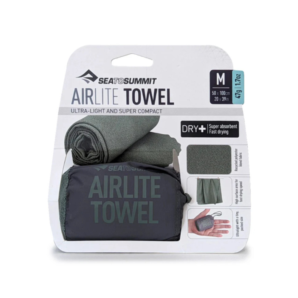 Sea to Summit Airlite Towel Sage afbeelding 4