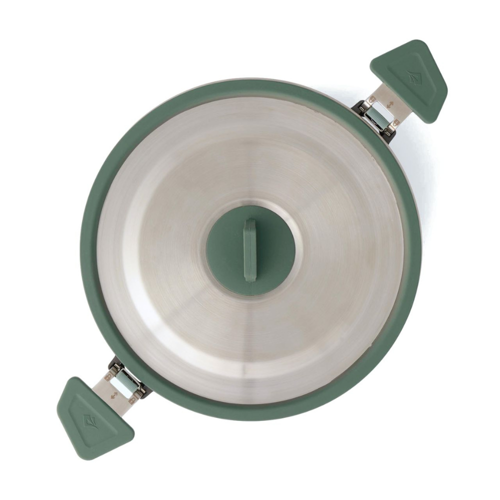 Sea to Summit | Detour | RVS Opvouwbare Pan | 3L | Groen afbeelding 3