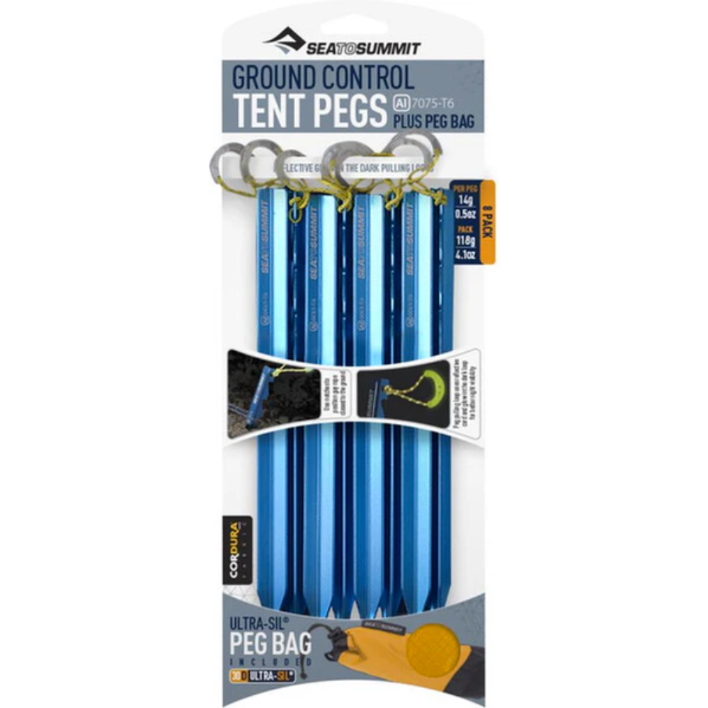 Sea to summit Ground Control Haring Blue 8 Pack afbeelding 3