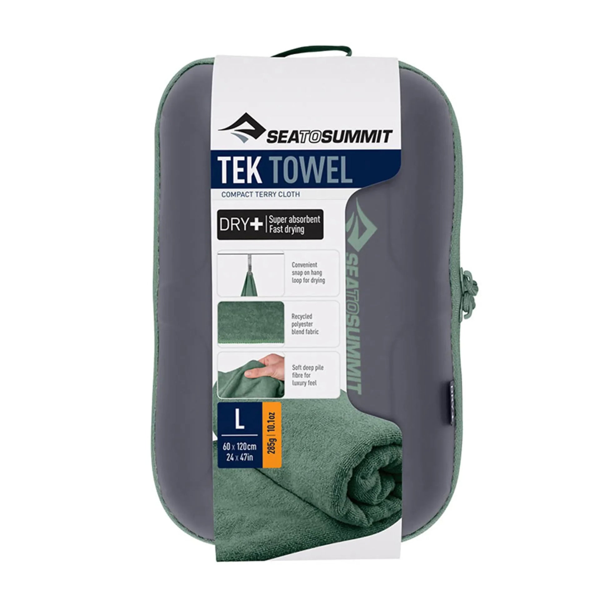 Sea to Summit Tek Towel Sage afbeelding 4