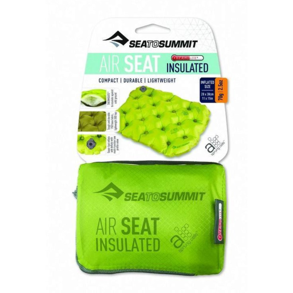 Sea To Summit Air Seat Insulated kussen | Groen afbeelding 4