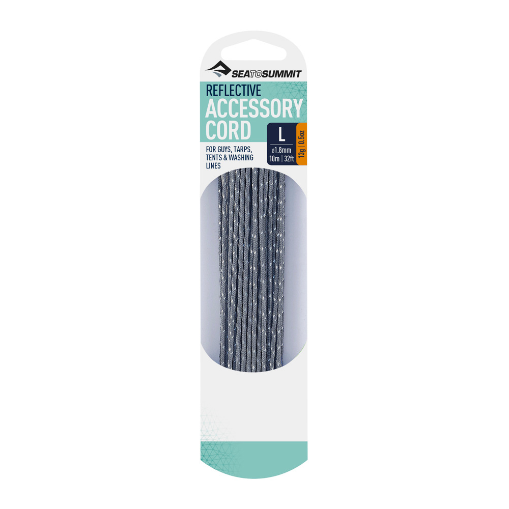 Sea to Summit | Reflective Accessory Cord  | Tentlijn | 3mm/5m | Grijs kopen bij Outdoor-Travel.nl