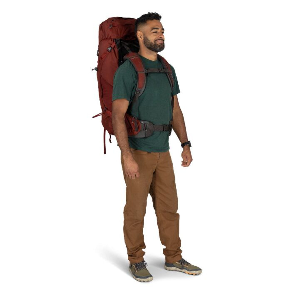 Osprey Aether 65 Deep Acorn Red L-XL - Outdoor Food