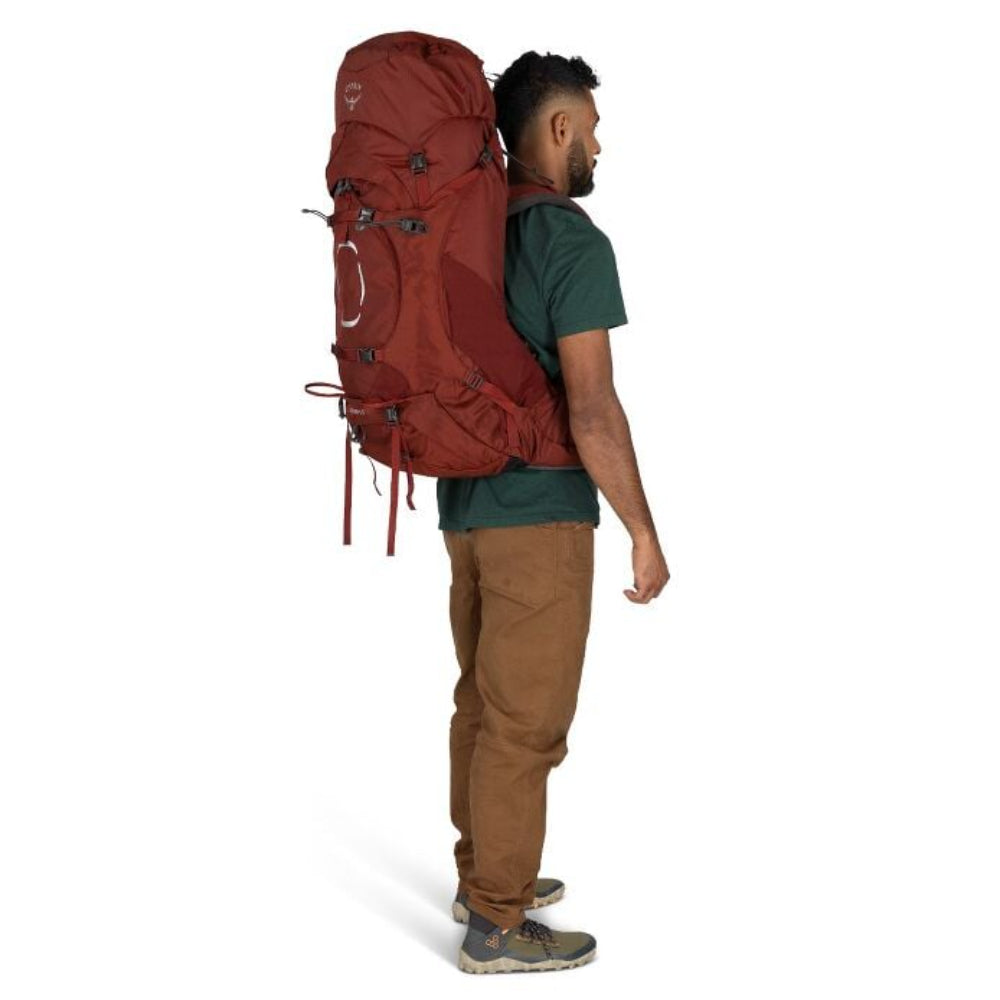 Osprey Aether 65 Deep Acorn Red L-XL - Outdoor Food