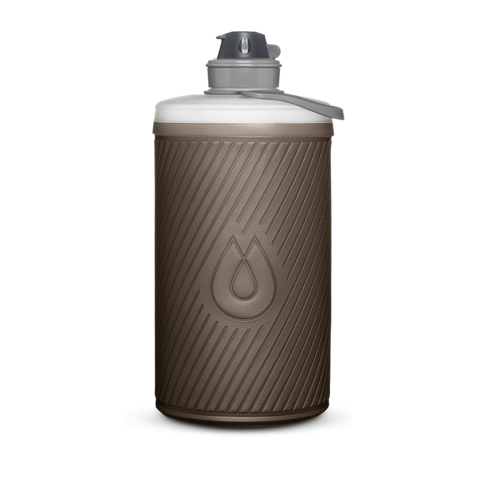 HydraPak • Flux Mammoth Grey • Opvouwbare Waterfles - Outdoor Food