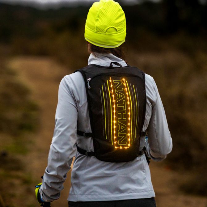 Nathan - Hydratatie rugzak - Laser Light 3L Black / High Viz Yellow afbeelding 4