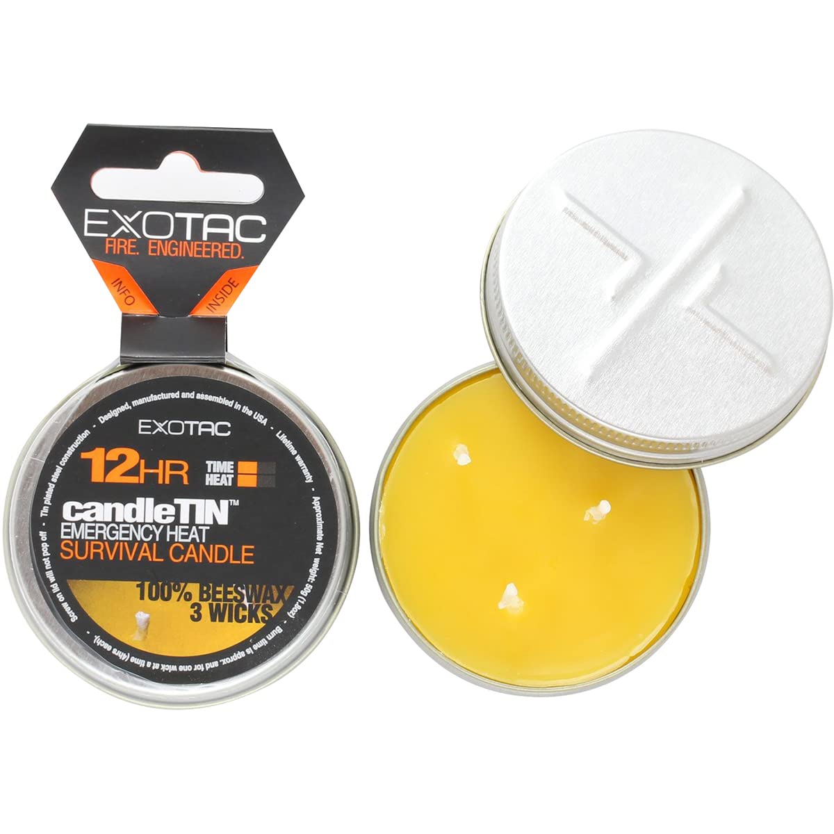 Exotac CandleTIN Small Burn afbeelding 4